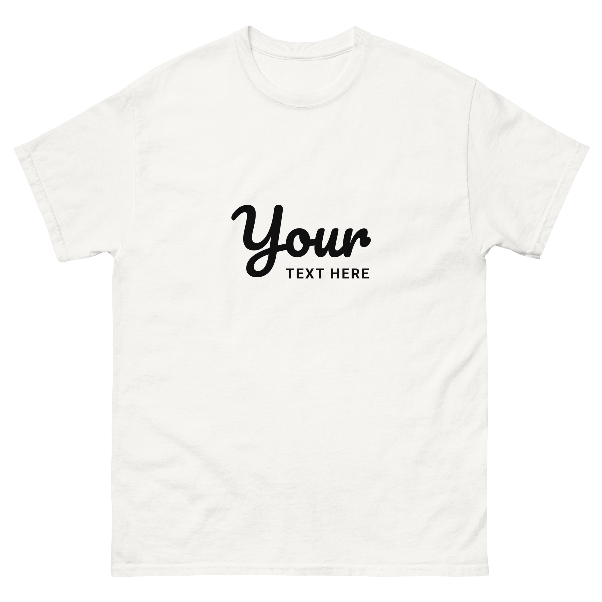 unisex-classic-tee-white-front-6930dac05b9b7.jpg Unisex classic tee